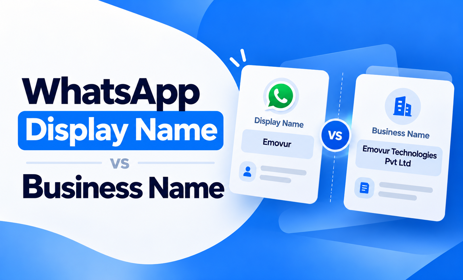 WhatsApp Display Name vs Business Name