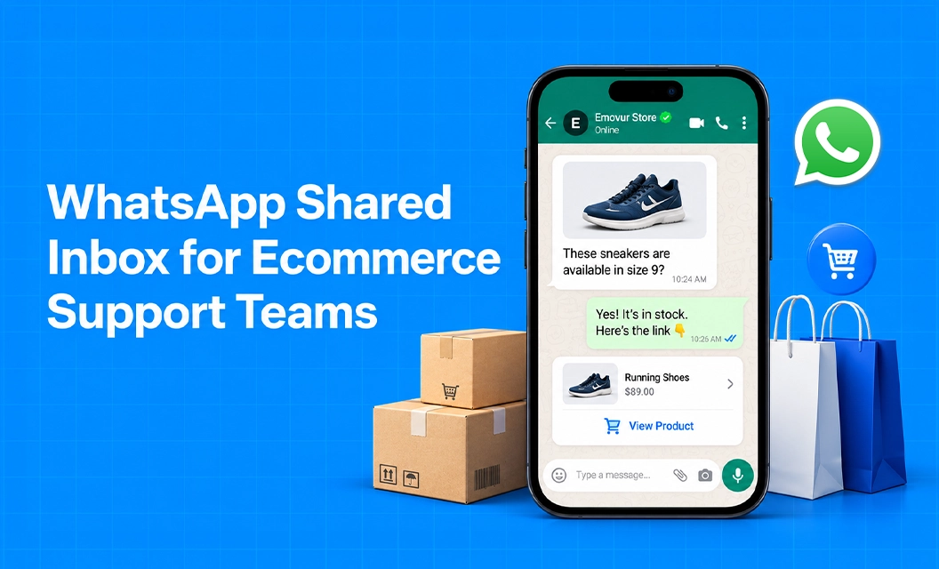 WhatsApp Shared Inbox for Ecommerce Support Teams