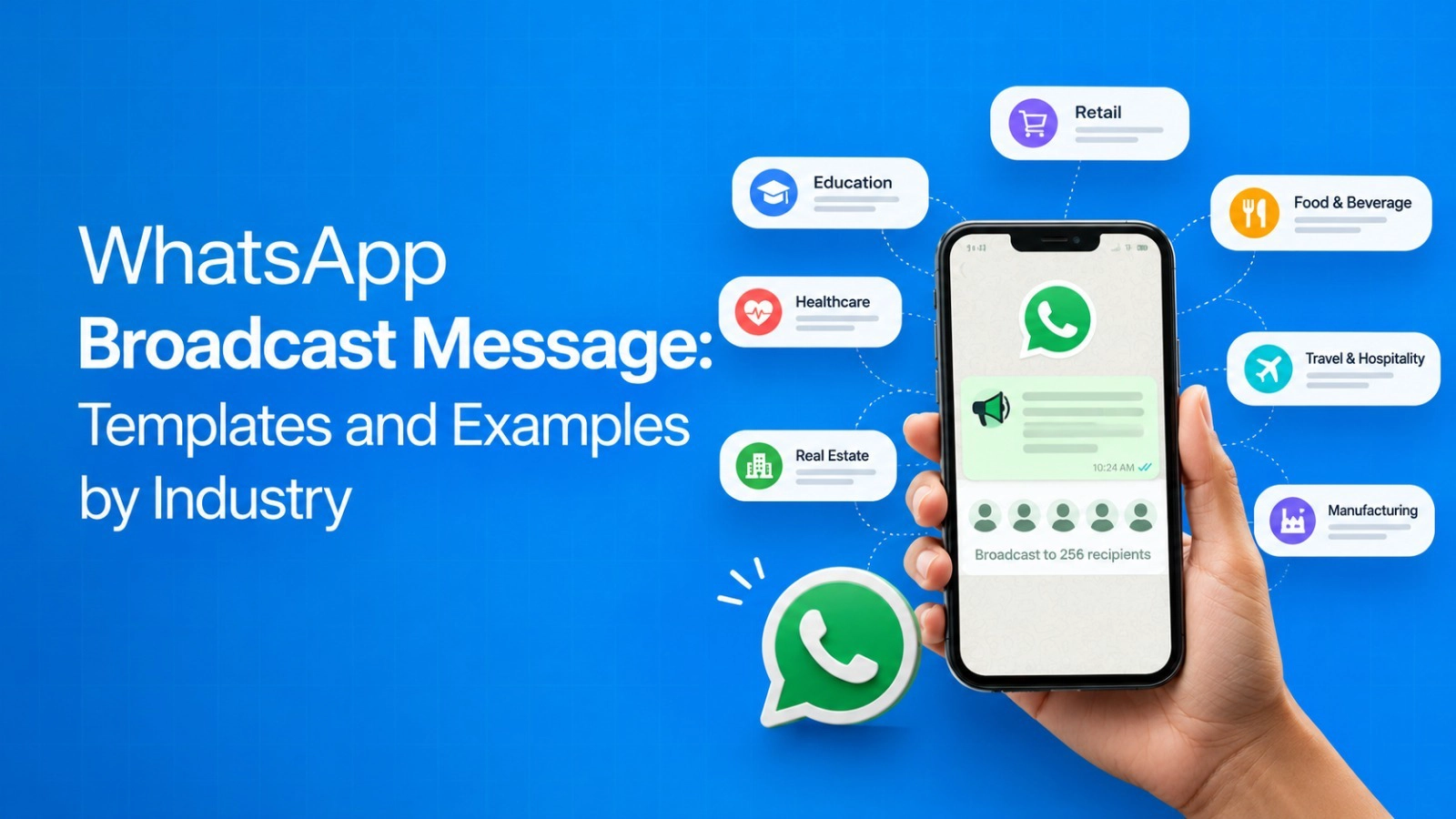 WhatsApp Broadcast Messages: Templates and Examples by Industry